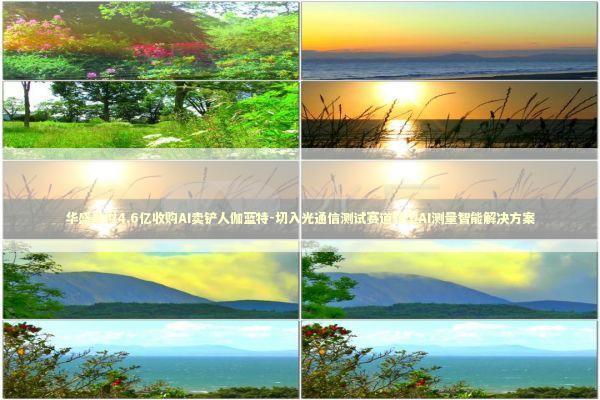 华盛昌拟4.6亿收购AI卖铲人伽蓝特-切入光通信测试赛道转型AI测量智能解决方案