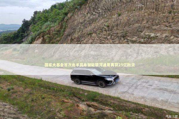 国家大基金首次出手具身智能银河通用再获25亿融资 新闻