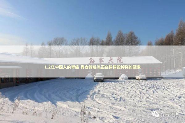 1.2亿中国人的胃痛 胃食管反流正在偷偷毁掉你的健康 新闻