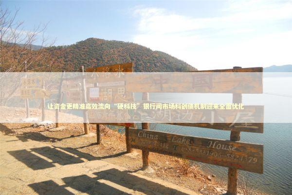 让资金更精准高效流向“硬科技”银行间市场科创债机制迎来全面优化 新闻